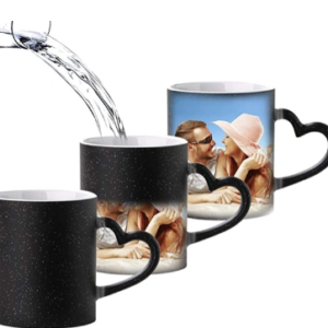 personalized heart handle magic mug – the ultimate surprise gift!